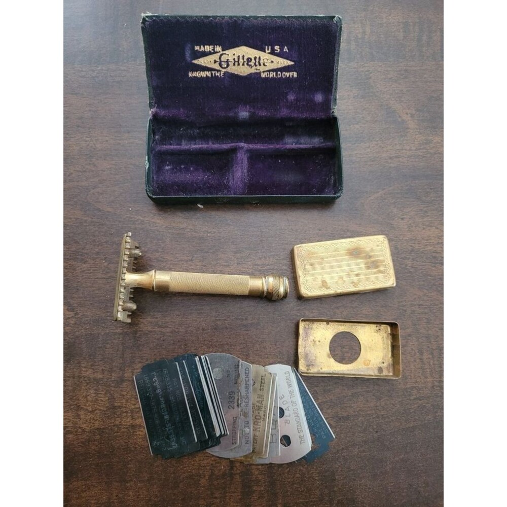 Gillette Vintage Razor Set